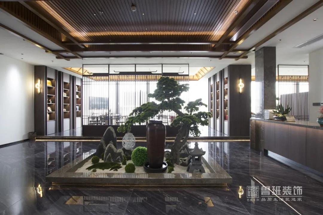 300㎡新中式會(huì)所裝修，一個(gè)有文化底蘊(yùn)的暢聊空間